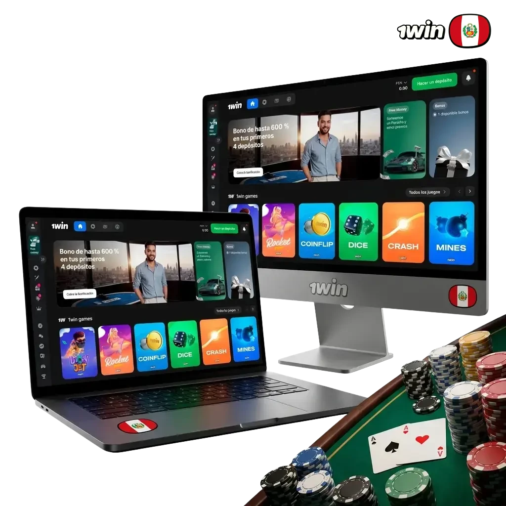 1win Casino Online Perú: slots, ruleta, apuestas deportivas y bono de bienvenida hasta 150% en depósitos