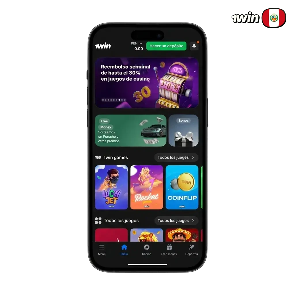 App 1win para Android e iOS: descarga gratis y reclama bonos de bienvenida hasta 150% en tus depósitos