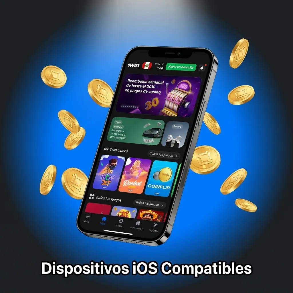 Dispositivos iOS compatibles con la app 1win: iPhone X al 15, iPad Air e iPad Pro desde 2018