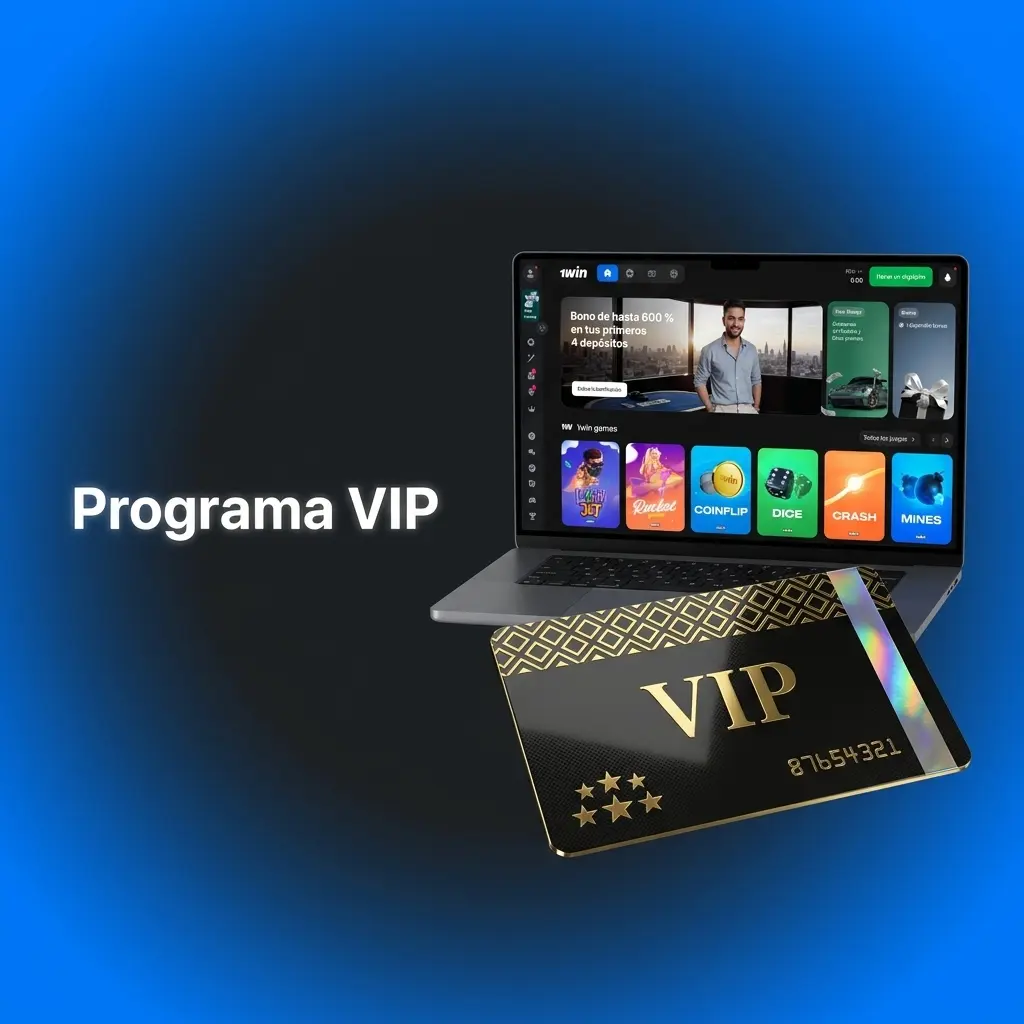 Programa VIP de 1win Perú con niveles de fidelidad, cashback exclusivo y retiros prioritarios para jugadores activos