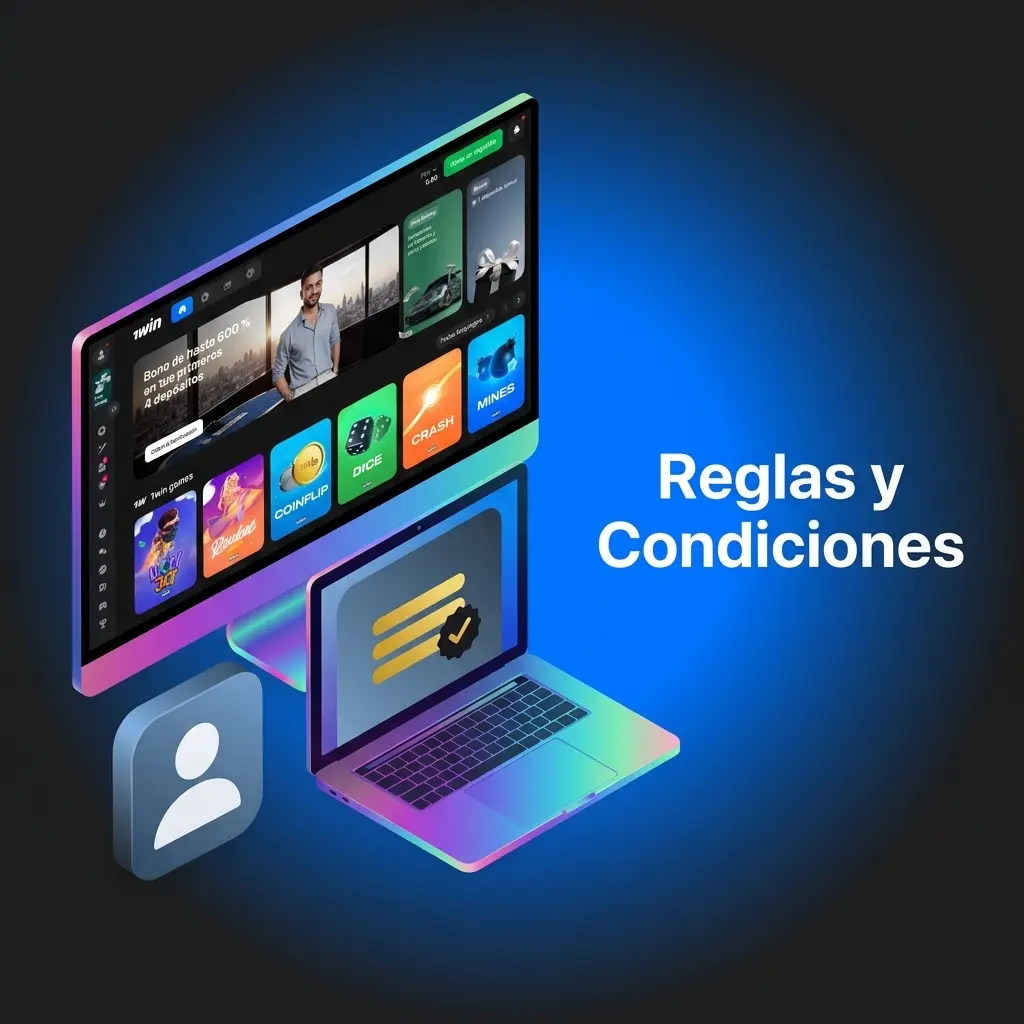 Reglas y condiciones de 1win Perú: edad mínima, verificación de identidad y requisitos de bonos