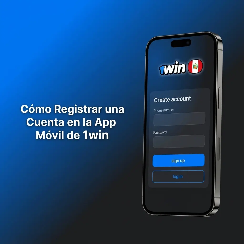 Pasos para registrar una cuenta en la app móvil de 1win desde iOS de forma rápida y sencilla