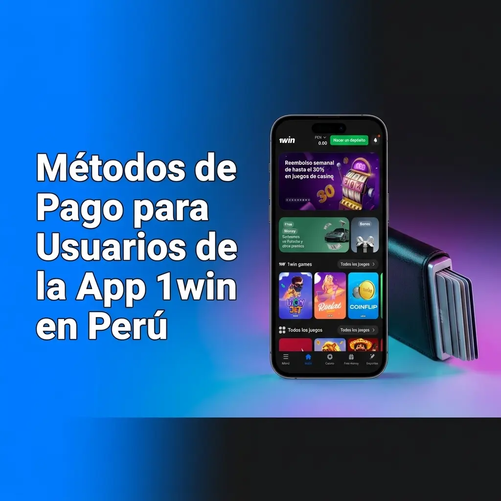 Métodos de pago en la app 1win Perú: Visa, Yape, Plin, Bitcoin y más opciones disponibles