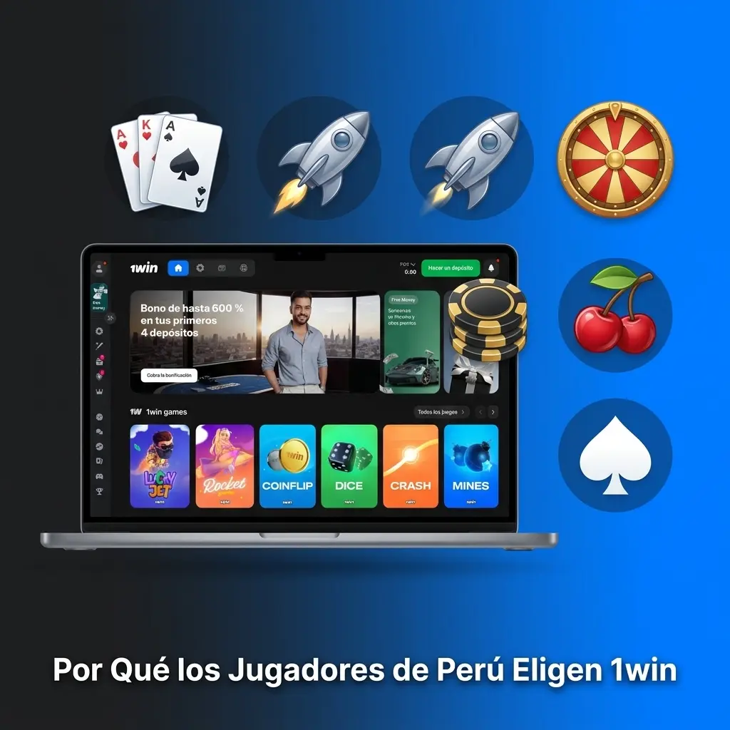 Jugadores de Perú eligiendo 1win por bonos, pagos locales, 13000 juegos y app móvil segura